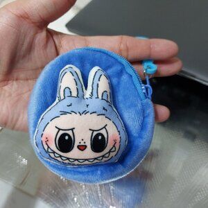 Labubu Inspired Kids Nails Mini Coin Purse Small Mini Wallet
